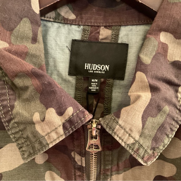 Hudson Jeans Cropped Military Anorak Jacket - NWT - Size Medium - Picture 5 of 13